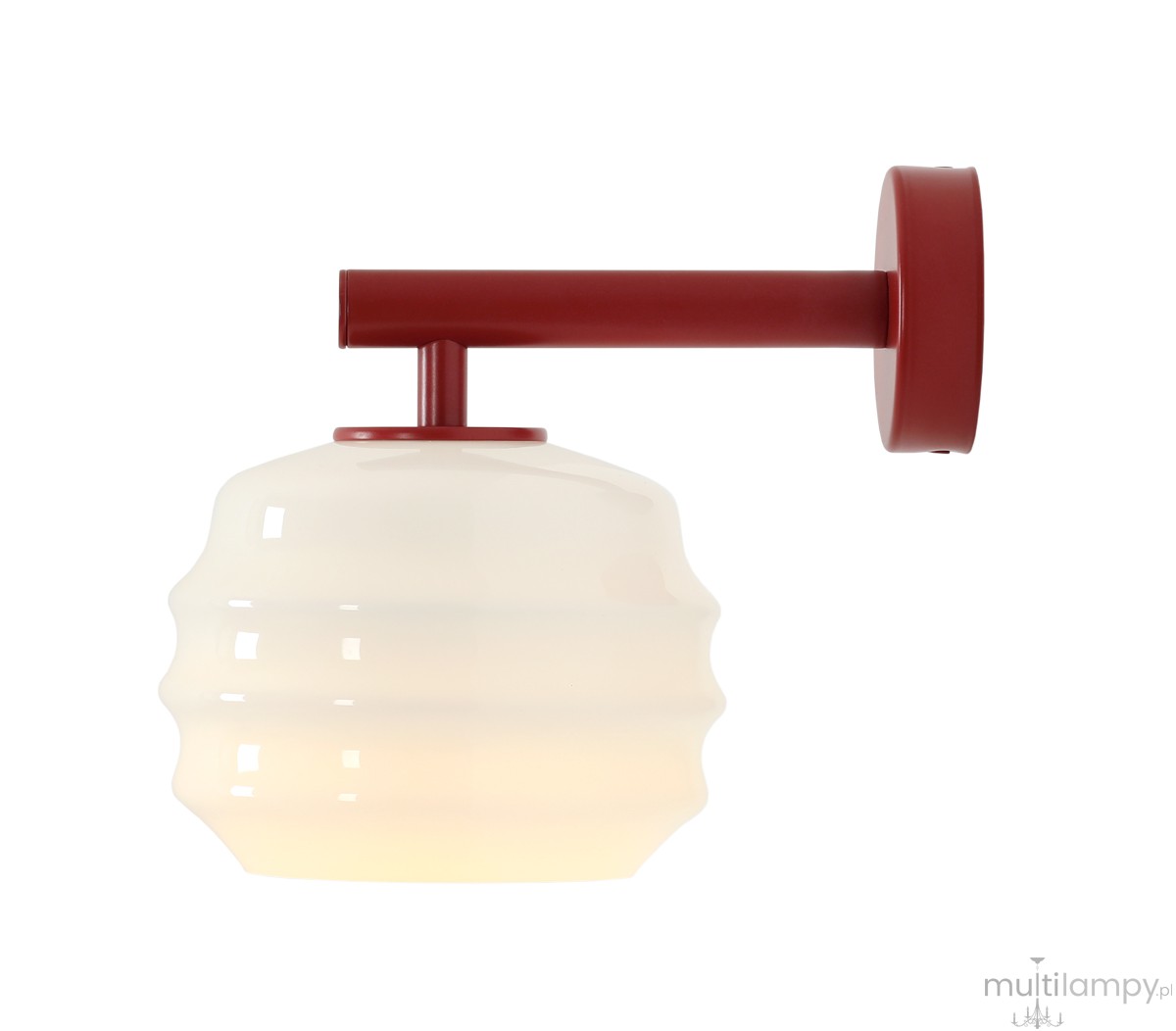 Puff Red Wine kinkiet 1xE27 czerwony 1159C15