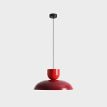 Ella lampa wisząca 1xE27 Red Wine + Red Chilli