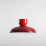 Ella lampa wisząca 1xE27 Red Wine + Red Chilli