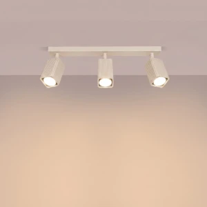 Rayo 3L lampa sufitowa 3xGU10 beżowa SL.3123