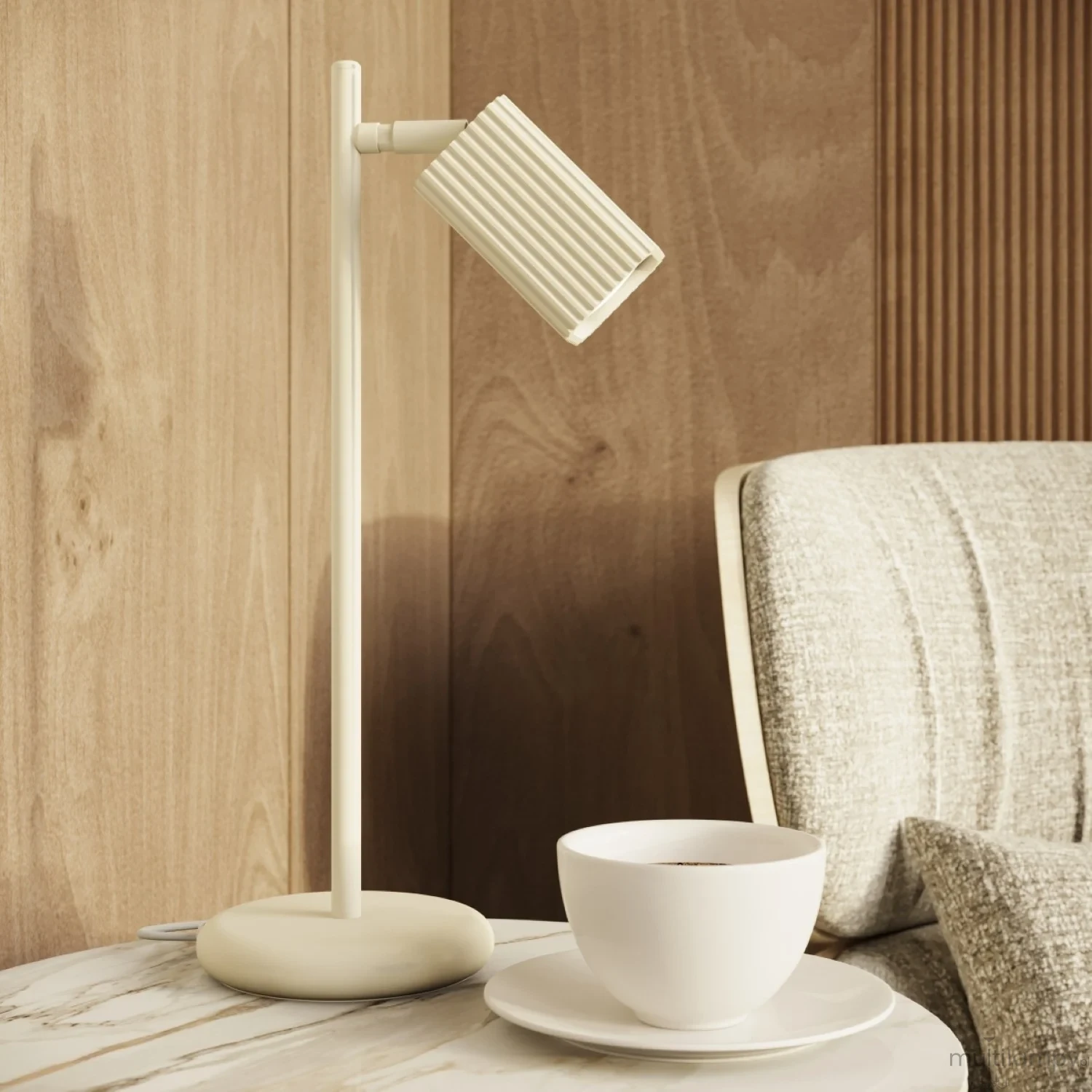 Rayo 3L lampa sufitowa 3xGU10 beżowa SL.3123
