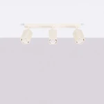 Rayo 3L lampa sufitowa 3xGU10 beżowa SL.3123