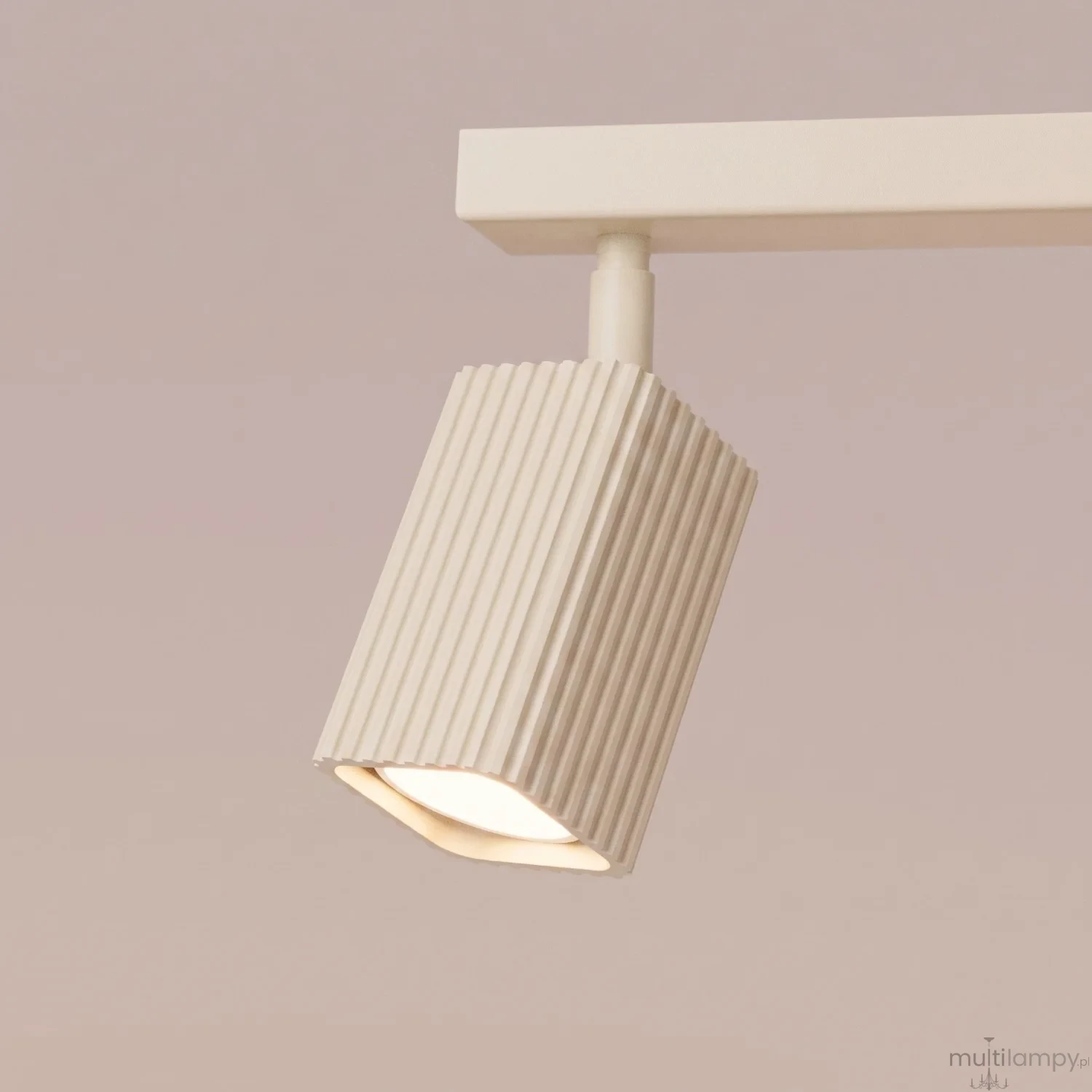 Rayo 3L lampa sufitowa 3xGU10 beżowa SL.3123