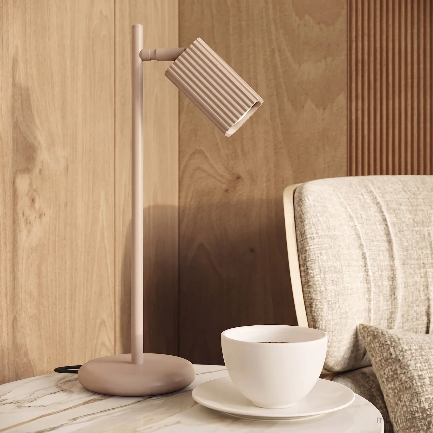 Rayo 3L lampa sufitowa 3xGU10 taupe SL.3151