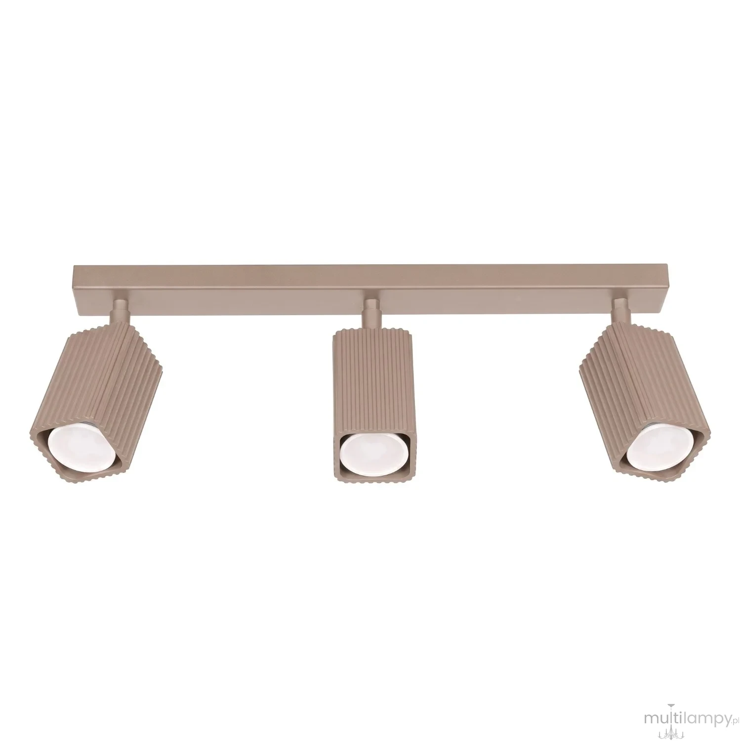 Rayo 3L lampa sufitowa 3xGU10 taupe SL.3151
