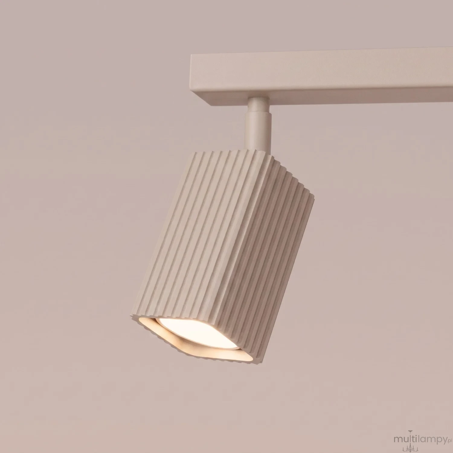 Rayo 3L lampa sufitowa 3xGU10 taupe SL.3151