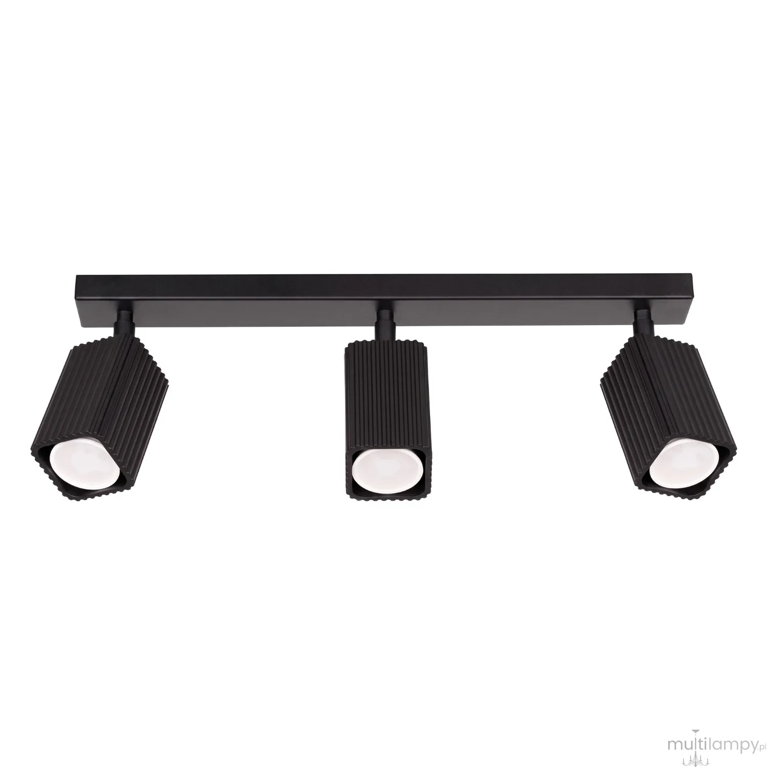 Rayo 3L lampa sufitowa 3xGU10 czarna SL.3165