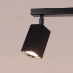 Rayo 3L lampa sufitowa 3xGU10 czarna SL.3165