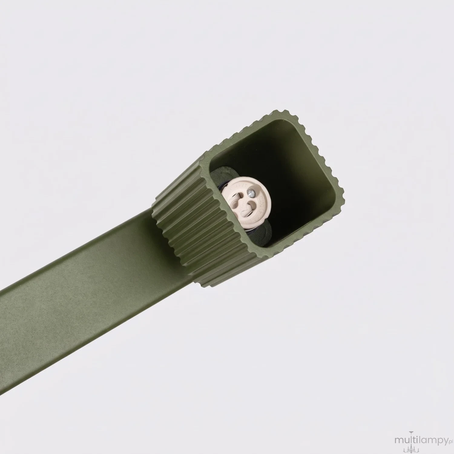 Rayo 3L lampa sufitowa 3xGU10 zielona oliwka SL.3179