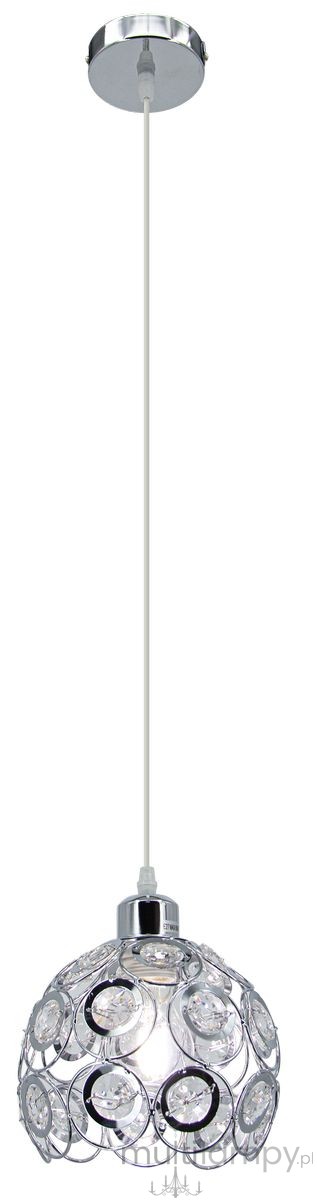 Daisy lampa wisząca 1xE27 chrom 6515/1 8C