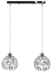 Daisy lampa wisząca 2xE27 chrom 6515/2 8C