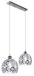 Daisy lampa wisząca 2xE27 chrom 6515/2 8C