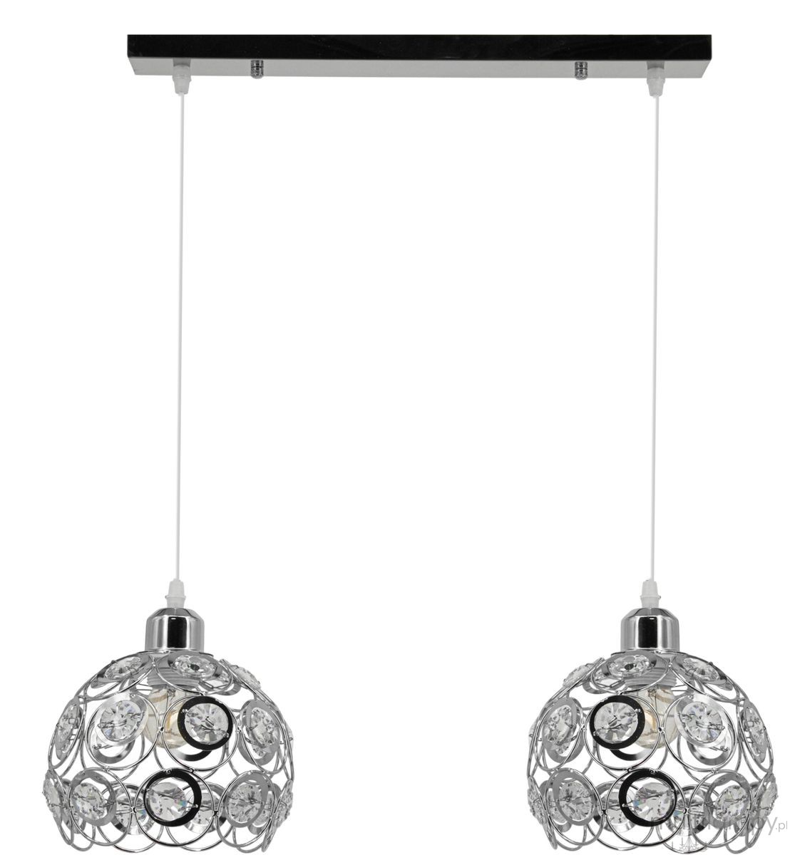 Daisy lampa wisząca 2xE27 chrom 6515/2 8C