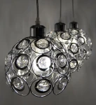 Daisy lampa wisząca 3xE27 chrom 6515/3 8C