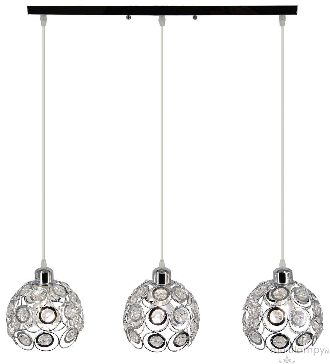 Daisy lampa wisząca 3xE27 chrom 6515/3 8C