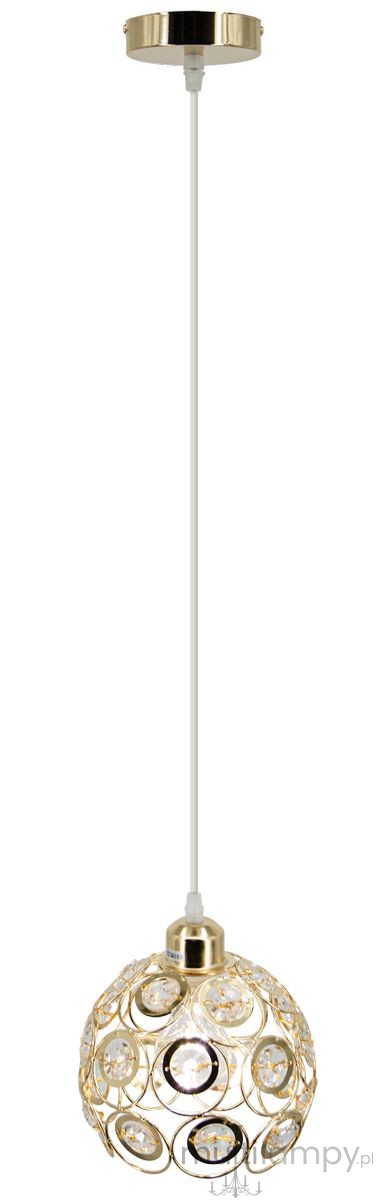 Daisy lampa wisząca 1xE27 złota 6515/1 TR