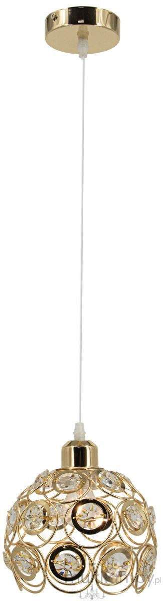 Daisy lampa wisząca 1xE27 złota 6515/1 TR