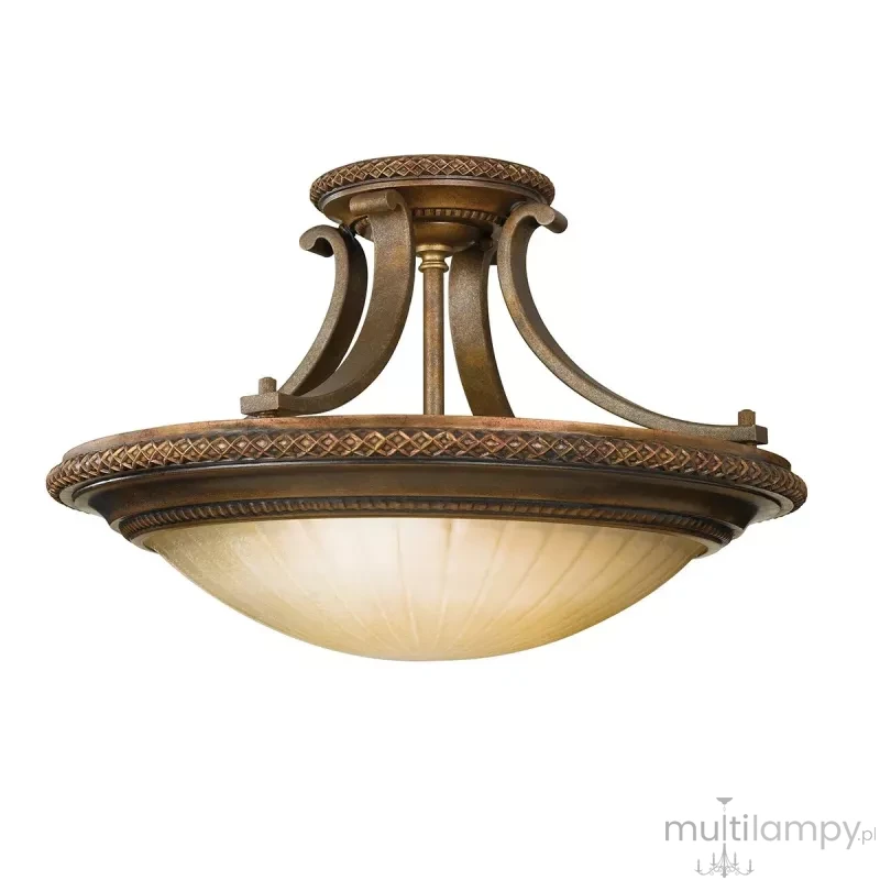 Kelham Hall lampa sufitowa 2xE27 florenckie złoto FE-KELHAM-HALL-SF