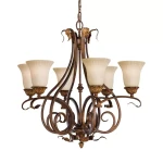 Sonoma Valley lampa wisząca 6xE27 postarzany brąz FE-SONOMAVALLEY6