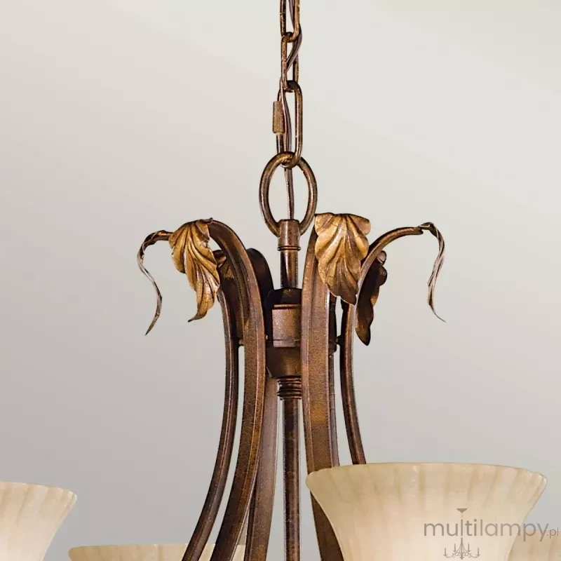 Sonoma Valley lampa wisząca 6xE27 postarzany brąz FE-SONOMAVALLEY6