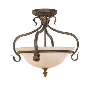 Sonoma Valley lampa sufitowa 3xE27 postarzany brąz FE-SONOMAVALLEY-SF