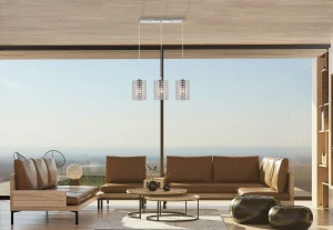 Aster lampa wisząca 3xE27 chrom 5010/3 8C