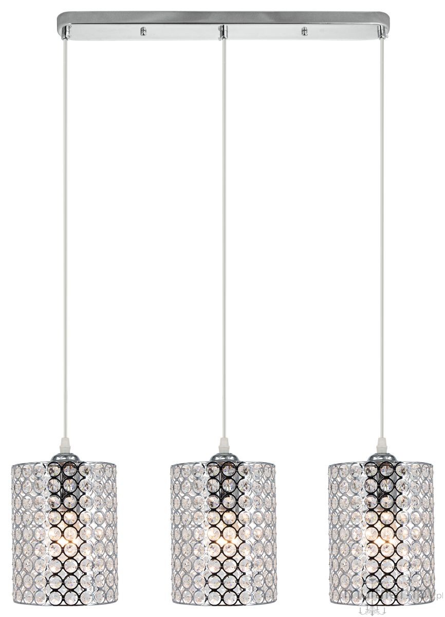 Aster lampa wisząca 3xE27 chrom 5010/3 8C