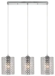Aster lampa wisząca 3xE27 chrom 5010/3 8C