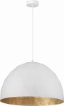 Diament D50 lampa wisząca 1-punktowa biały/złoty 31369