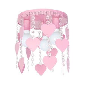 Corazon lampa sufitowa 3-punktowa jasnoróżowa MLP 1149