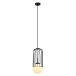 Matty D15 lampa wisząca 1-punktowa czarna MDM-3939/1 BK