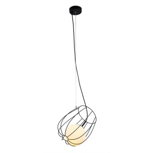 Melisa D23 lampa wisząca 1-punktowa czarna MDM-3943/1 BK