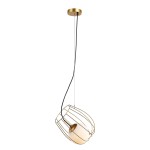 Melisa D23 lampa wisząca 1-punktowa złota MDM-3943/1 GD