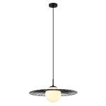 Sally lampa wisząca 1-punktowa czarna MDM-4003/1 BK