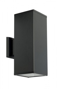 Adela kinkiet elewacyjny ścienny 2-punktowy czarny 8001 BL