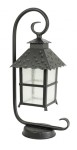 Cadiz lampa stojąca ogrodowa 1-punktowa czarna K 4011/1/Z