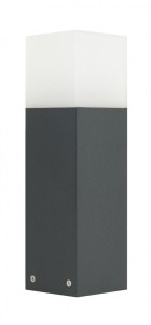 Cube lampa stojąca ogrodowa 1-punktowa ciemny popiel CB-330 DG