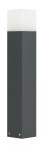 Cube lampa stojąca ogrodowa 1-punktowa ciemny popiel CB-580 DG