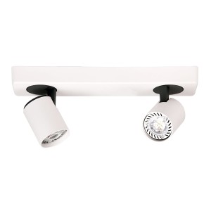 Elvira lampa sufitowa (spot) 2-punktowa SPL-3142A-2-WH