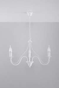 Minerwa żyrandol 3-punktowy biały SL.0213