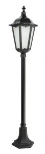 Retro Classic H114 lampa stojąca ogrodowa 1-punktowa czarna K 5002/2