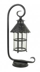 Toledo lampa stojąca ogrodowa 1-punktowa czarna K 4011/1/R