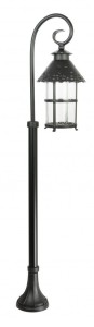 Toledo H116 lampa stojąca ogrodowa 1-punktowa czarna K 5002/2/R 