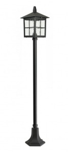 Wenecja H156 lampa stojąca ogrodowa 1-punktowa czarna K 5002/1/KW