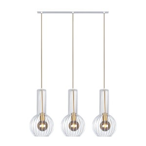 Arvi lampa wisząca 3-punktowa biała K-4526