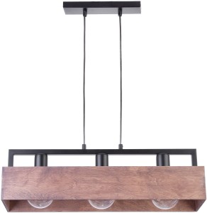 Dakota lampa wisząca 3-punktowa brązowa 31746