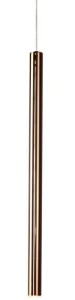 Organic LED lampa wisząca 1-punktowa miedź P0171