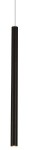 Organic LED lampa wisząca 1-punktowa czarna P0203