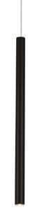 Organic LED lampa wisząca 1-punktowa czarna P0203