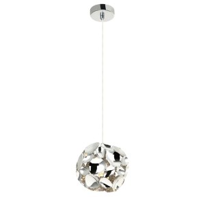 Carera Cromo S lampa wisząca 1-punktowa chrom